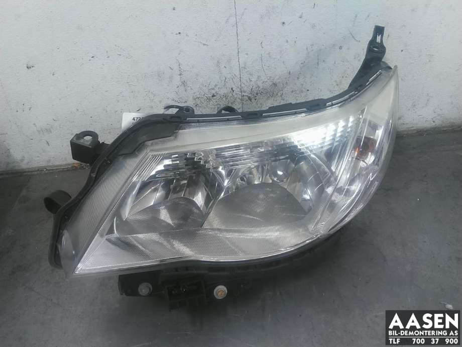 Frontlykt venstre halogen til Subaru Forester, 2008-2013 (Type III)  (84001SC233)