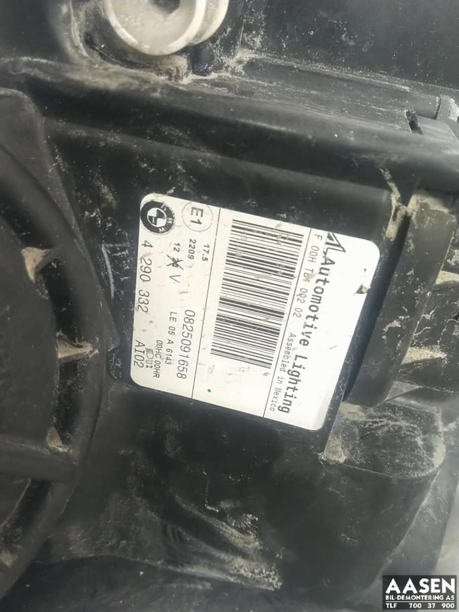 Frontlykt høyre xenon til BMW X5 2007-2013 (E70) (E70) (63 12 7 278 046|)