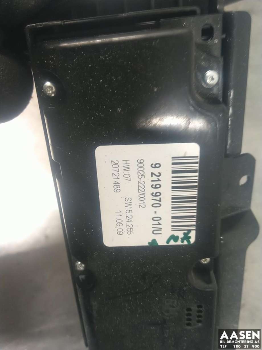 Varmeapparat betjening til BMW X5 2007-2013 (E70) (E70) 