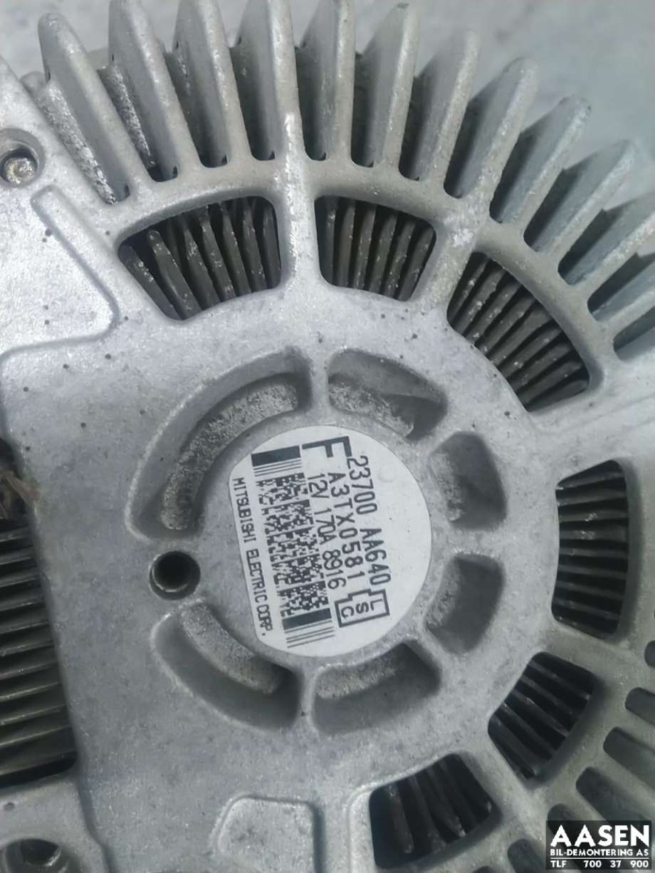 Dynamo diesel til Subaru Forester 2008-2013 (Type III)  (23700AA640|)
