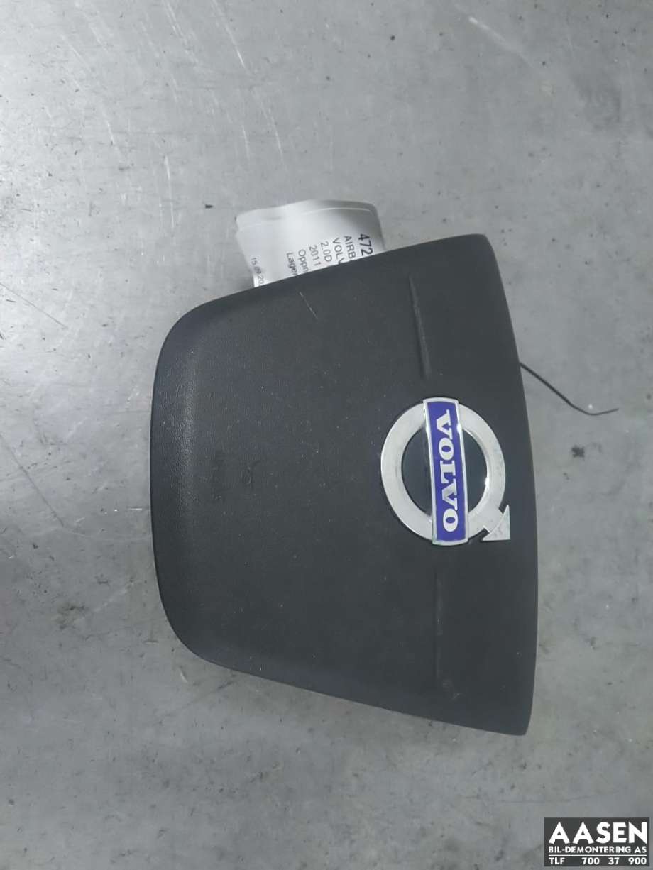 Airbag rattpute til Volvo V70, 2007-2013 (Type III, Fase 1)  