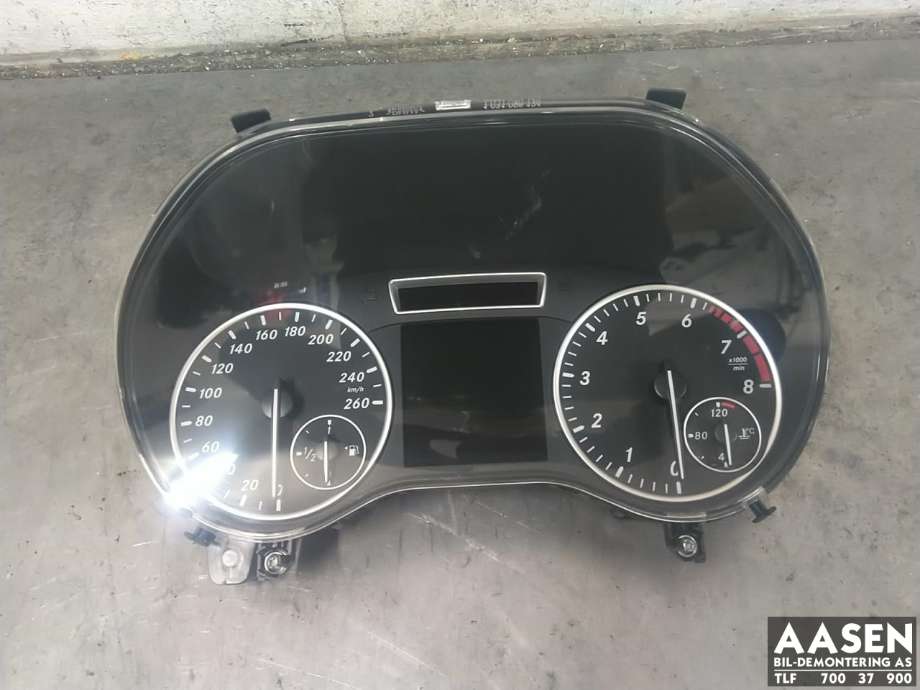 Instrumentpanel til Mercedes B-Klasse, 2011-2018 (W246) (W246) (A 246 900 48 05)