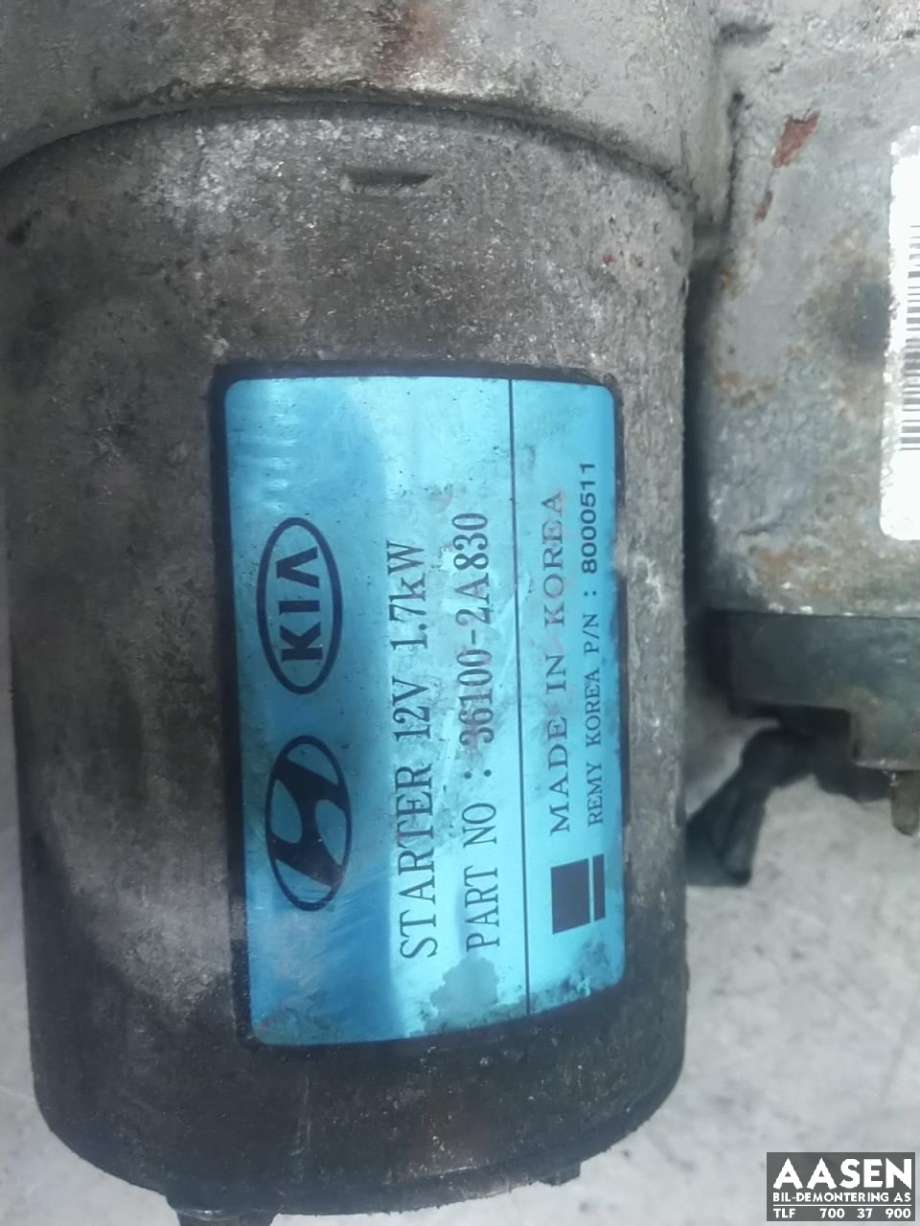 Starter diesel til Hyundai i40 2012-2017  (36100 2A830|)