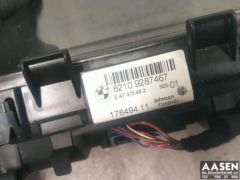 Instrumentpanel til BMW 1-Serie 2011-2015 (Fase 1) (F20/F21) (F20/F21) 