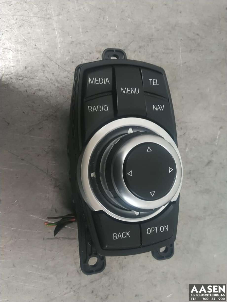 Bilstereo navigasjon betjeningspanel til BMW 1-Serie, 2011-2015 (Fase 1) (F20/F21) (F20/F21) 