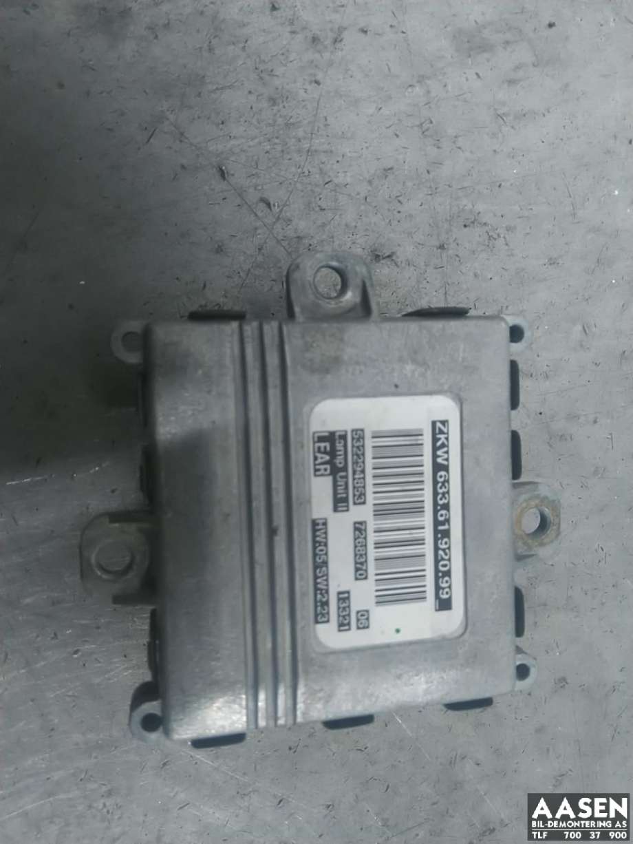 Styreenhet xenon/ballast til Volvo V70 2007-2013 (Type III, Fase 1)