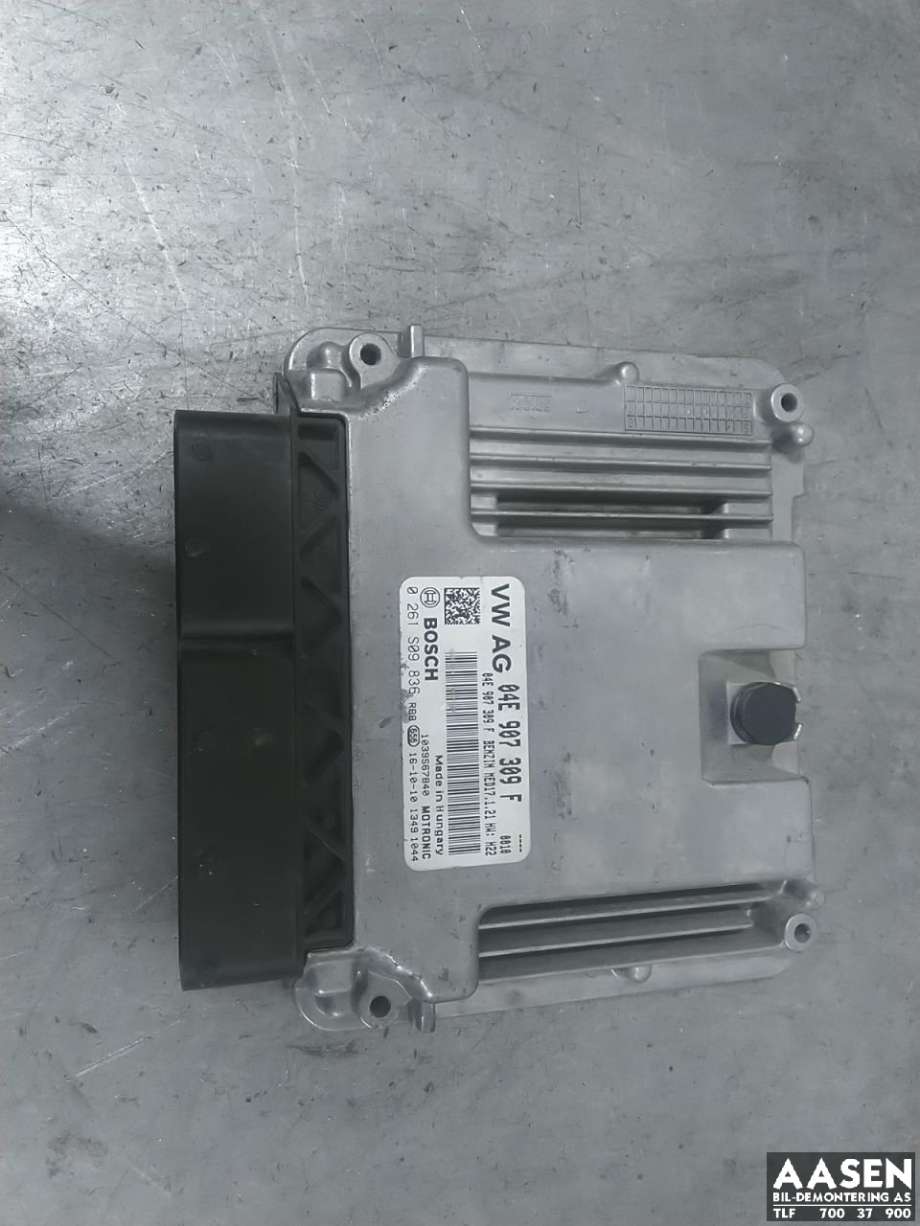 Styreenhet motor til VW Golf VII, 2017-2020 (Fase 2)  (04E 907 309 F)