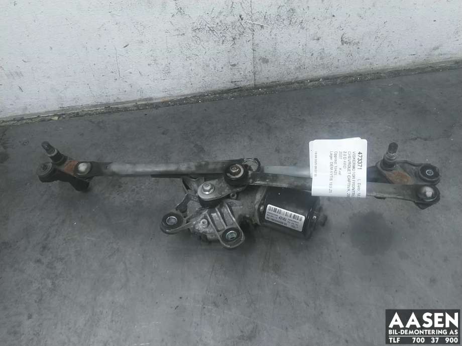 Viskermotor frontrute komplett m/overføring til Chevrolet Captiva, 2006-2010 (Fase 1)  