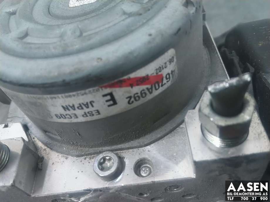 ABS sentral til Mitsubishi Outlander 2012-2015 (Type III, Fase 1)  (4670A993|)