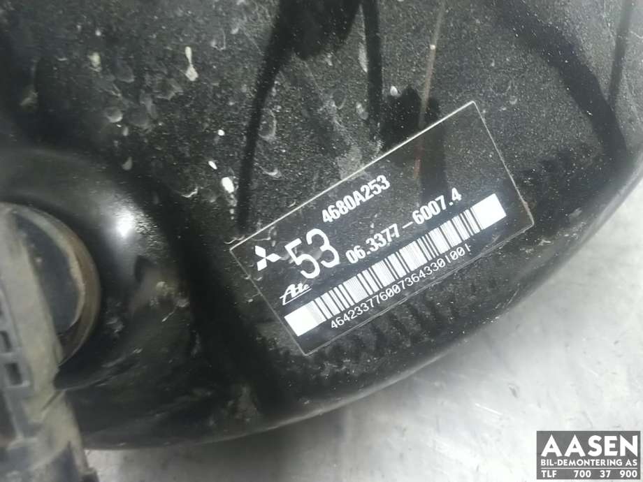 Bremsekraft-forsterker til Mitsubishi Outlander 2012-2015 (Type III, Fase 1) (4630A359|)