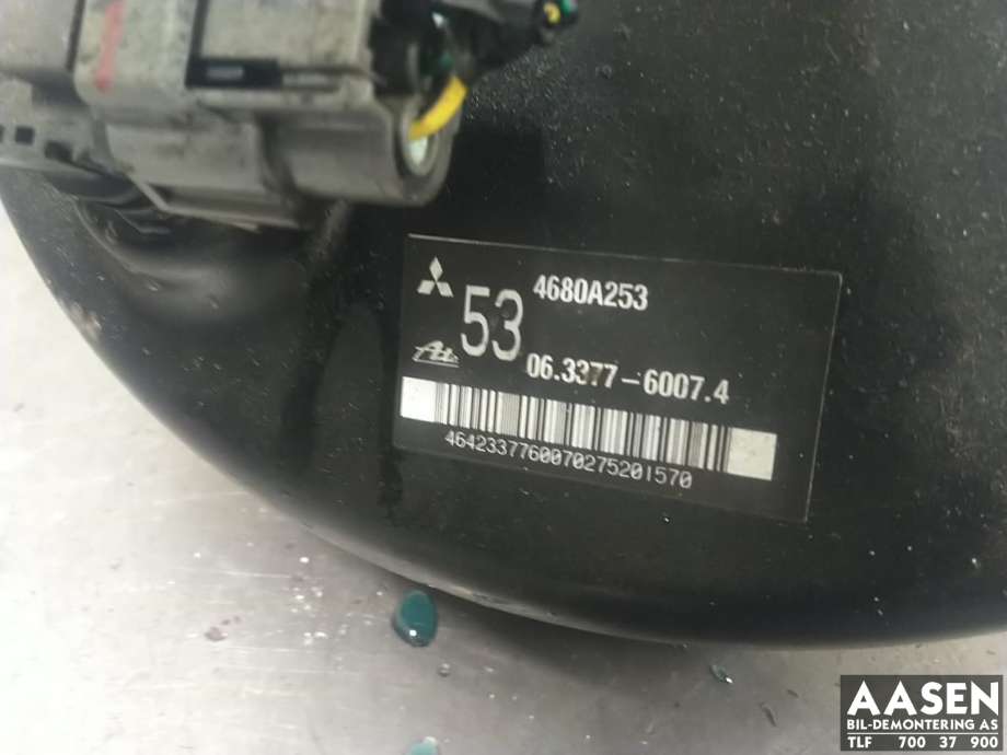 Bremsekraft-forsterker til Mitsubishi Outlander 2012-2015 (Type III, Fase 1)  (4630A359|)
