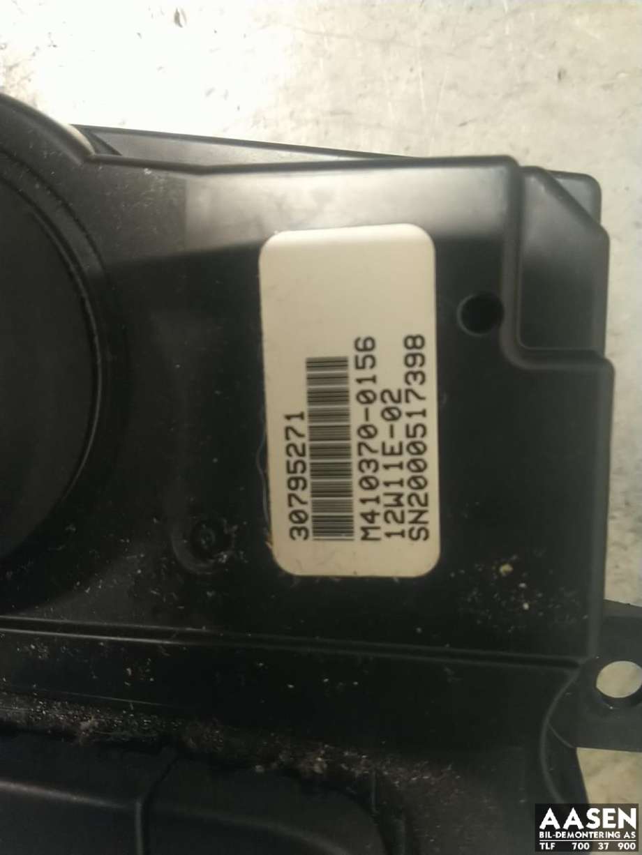 Bilstereo betjeningspanel til Volvo V70 2007-2013 (Type III, Fase 1)  