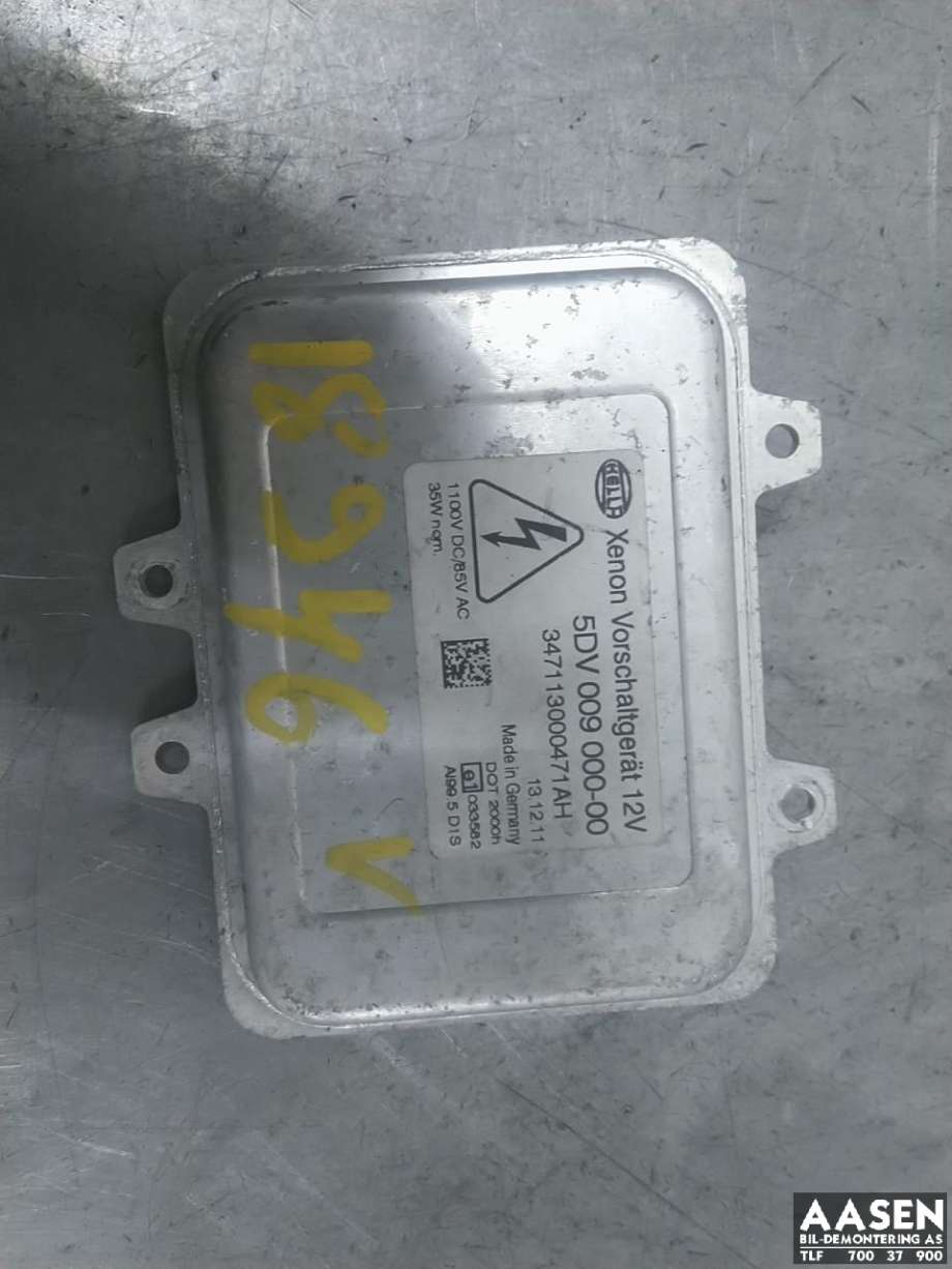 Styreenhet xenon/ballast til Škoda Superb, 2008-2015 (Type II)  