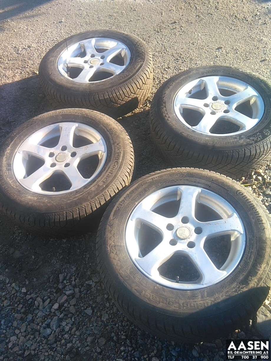 Hjulsett aluminium sommer til Toyota RAV4, 2000-2006 (Type II)  (N/F)