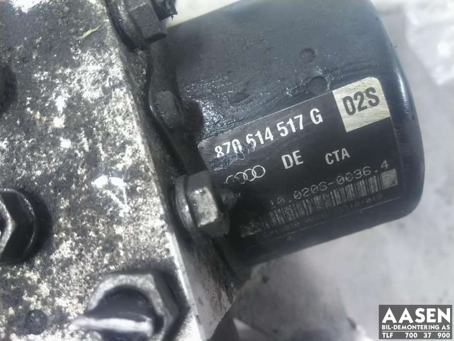 ABS sentral til Audi A2 2000-2005 (8Z0 614 517 G|8Z0 614 517 H|)