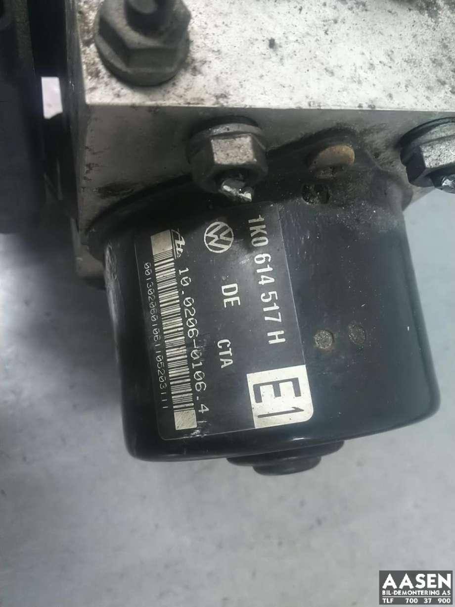 ABS sentral til Audi A3 2003-2008 (Type II, Fase 1)  (1K0 614 517 H|)
