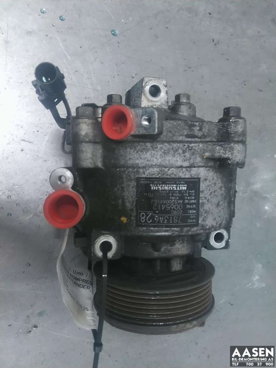 Aircondition kompressor til Mitsubishi Outlander, 2012-2015 (Type III, Fase 1)  (7813A628)