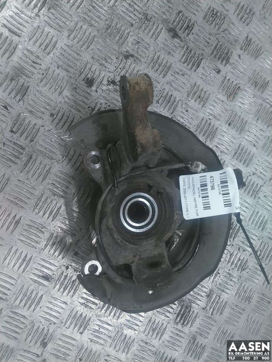 Hjulspindel høyre foran til Toyota Yaris, 2009-2011 (Type II, Fase 2)  (432110D130)