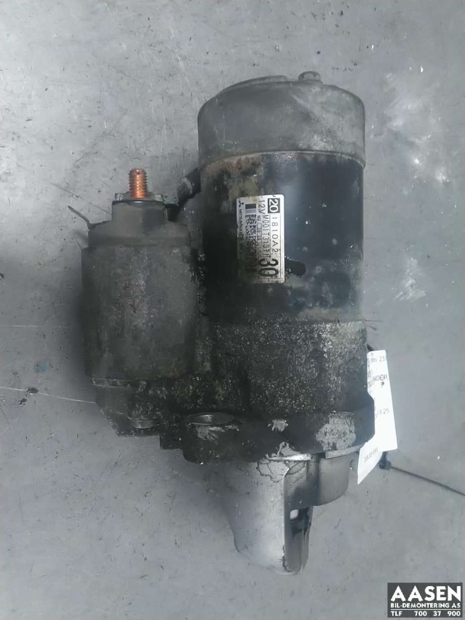 Starter diesel til Mitsubishi Outlander, 2012-2015 (Type III, Fase 1)  (1810A230)