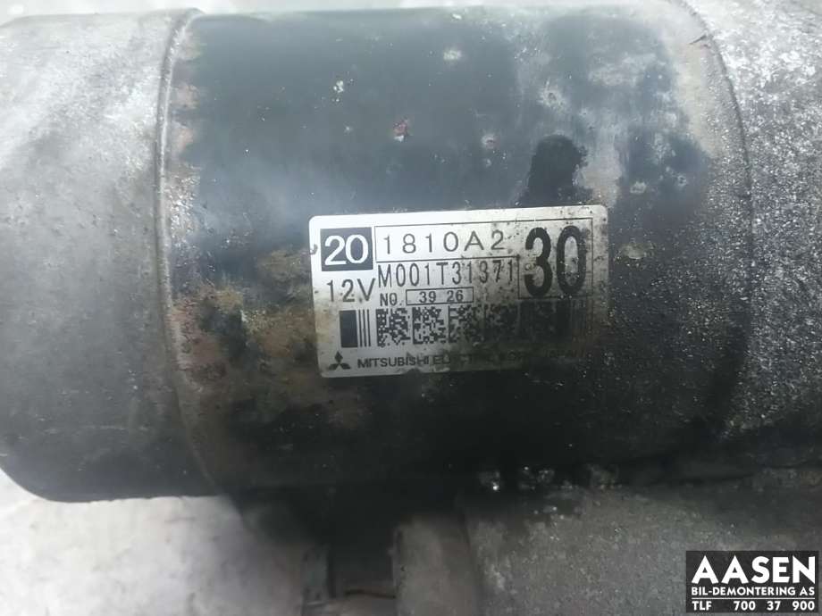 Starter diesel til Mitsubishi Outlander 2012-2015 (Type III, Fase 1) (1810A230|)