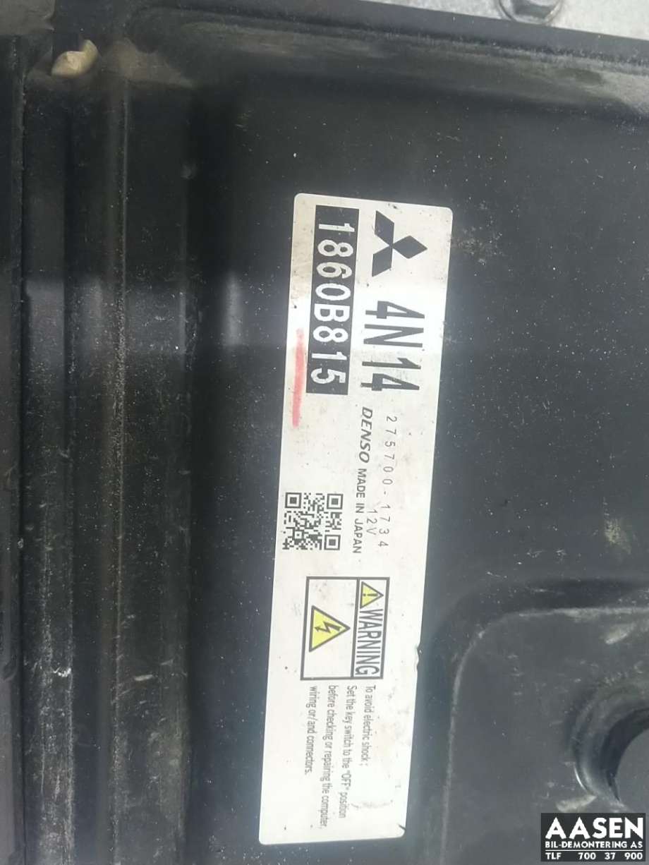 Styreenhet motor til Mitsubishi Outlander 2012-2015 (Type III, Fase 1)  (1860B815|)