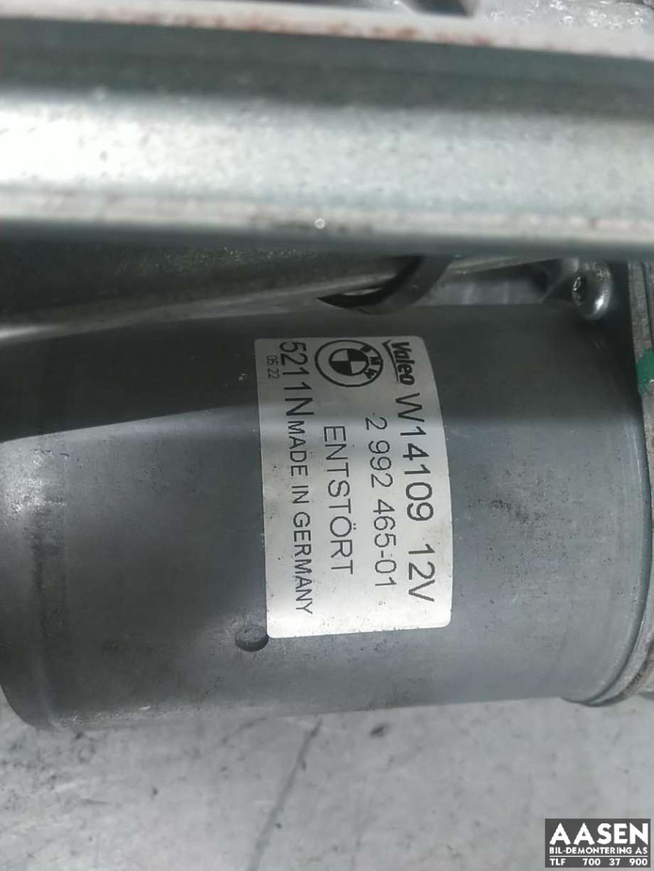 Viskermotor frontrute komplett m/overføring til BMW X1 2009-2015 (E84) (E84)