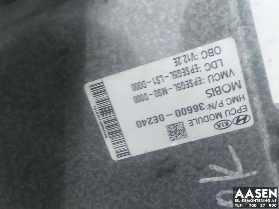 Motor power controller elbil (EPCU/PDM) til Kia Soul 2014-2019 (Type II) (366000E240|)