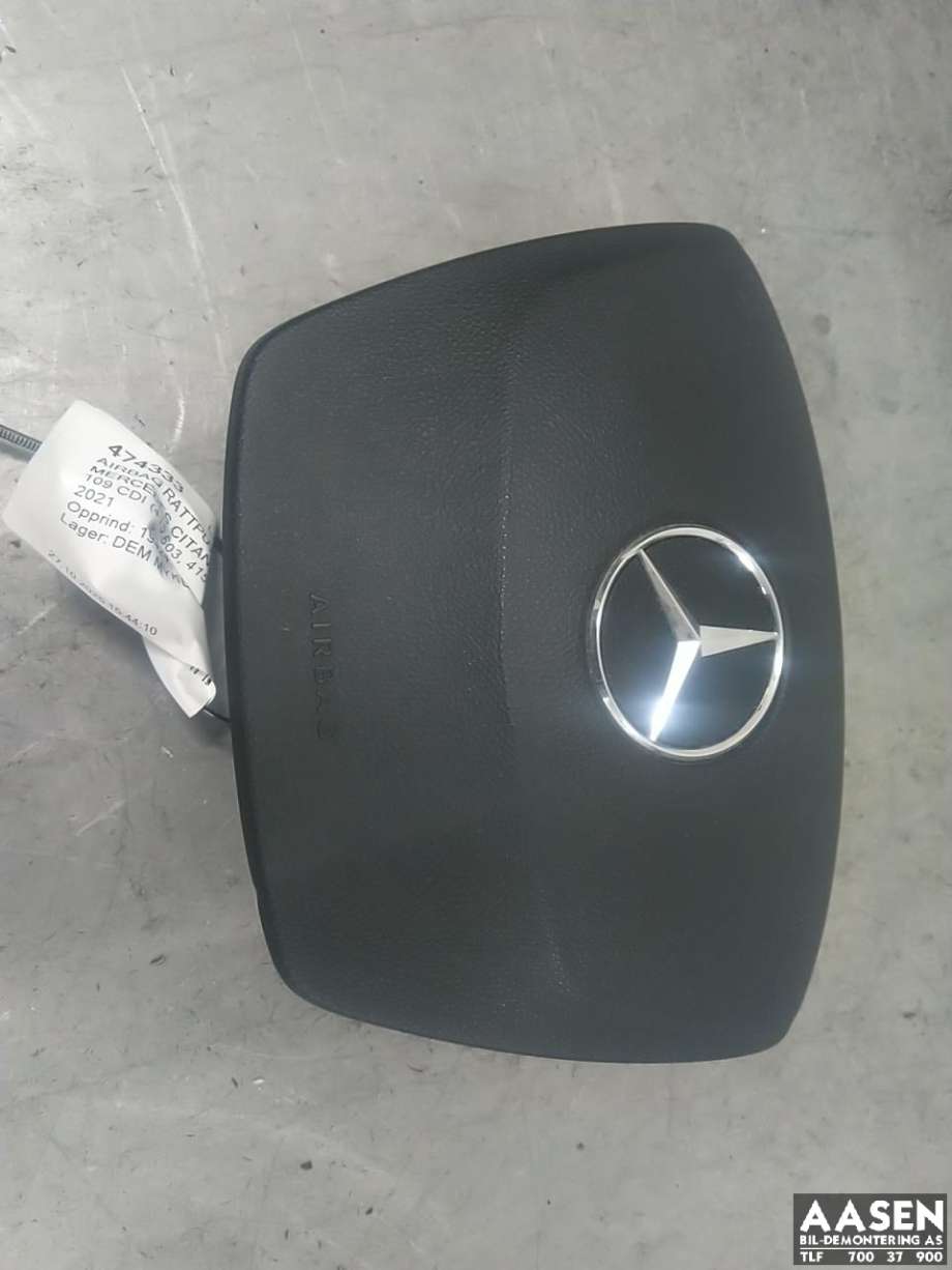Airbag rattpute til Mercedes Citan 2012-2021 (W415) (W415)