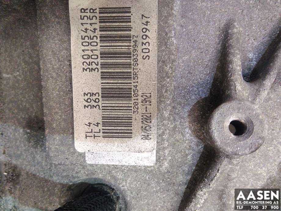 Girkasse manuell 6-trinn til Mercedes Citan 2012-2021 (W415) (W415) (700720|A4153607100|)