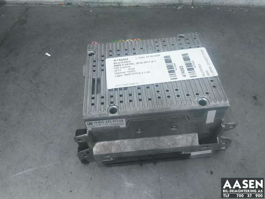 Bilstereo til BMW 5-Serie 2010-2017 (F10/F11) (F10/F11) (65 12 6 826 790|65 12 9 325 977|)