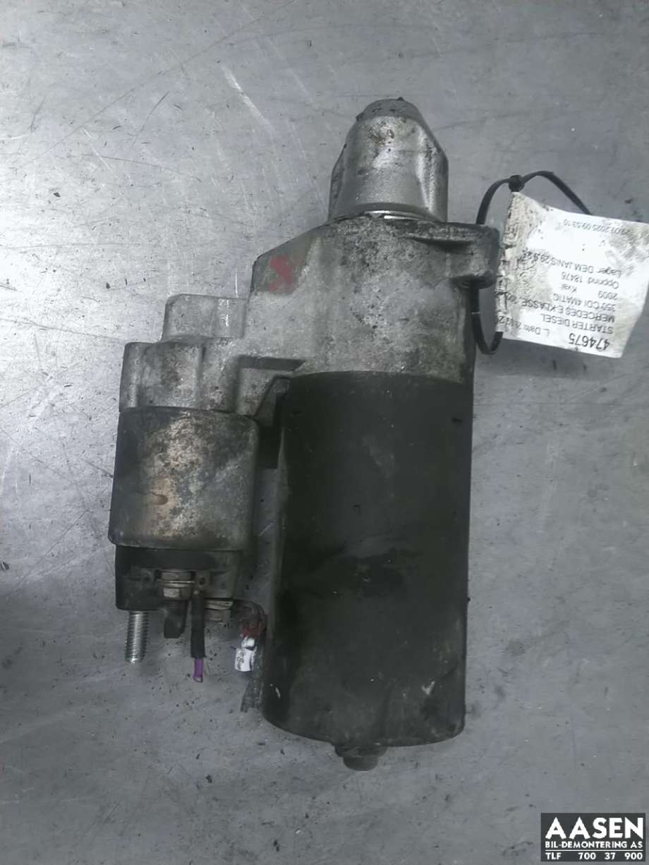 Starter diesel til Mercedes E-Klasse, 2009-2013 (Fase 1) (W212) (W212)