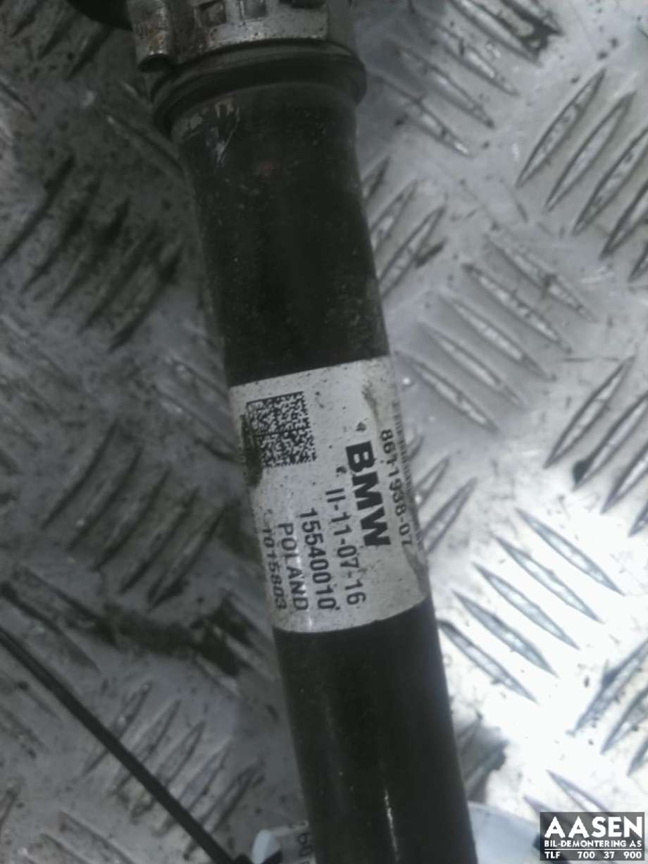 Drivaksel høyre foran, diesel/automat til BMW X1 2015-2022 (F48) (F48) (31 60 5 A2E 052|)