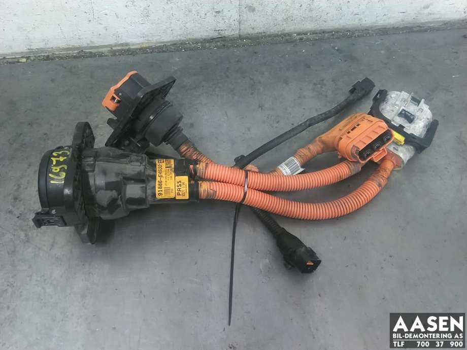 Batterilader inntak/luke til Kia Soul, 2014-2019 (Type II)