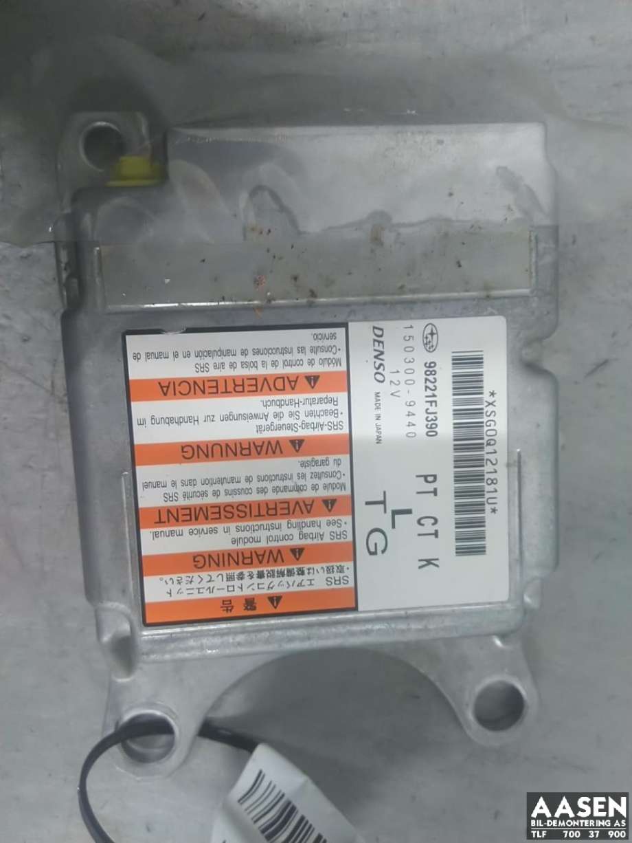 Airbag elektronikk til Subaru Impreza, 2013-2017 (Type IV)