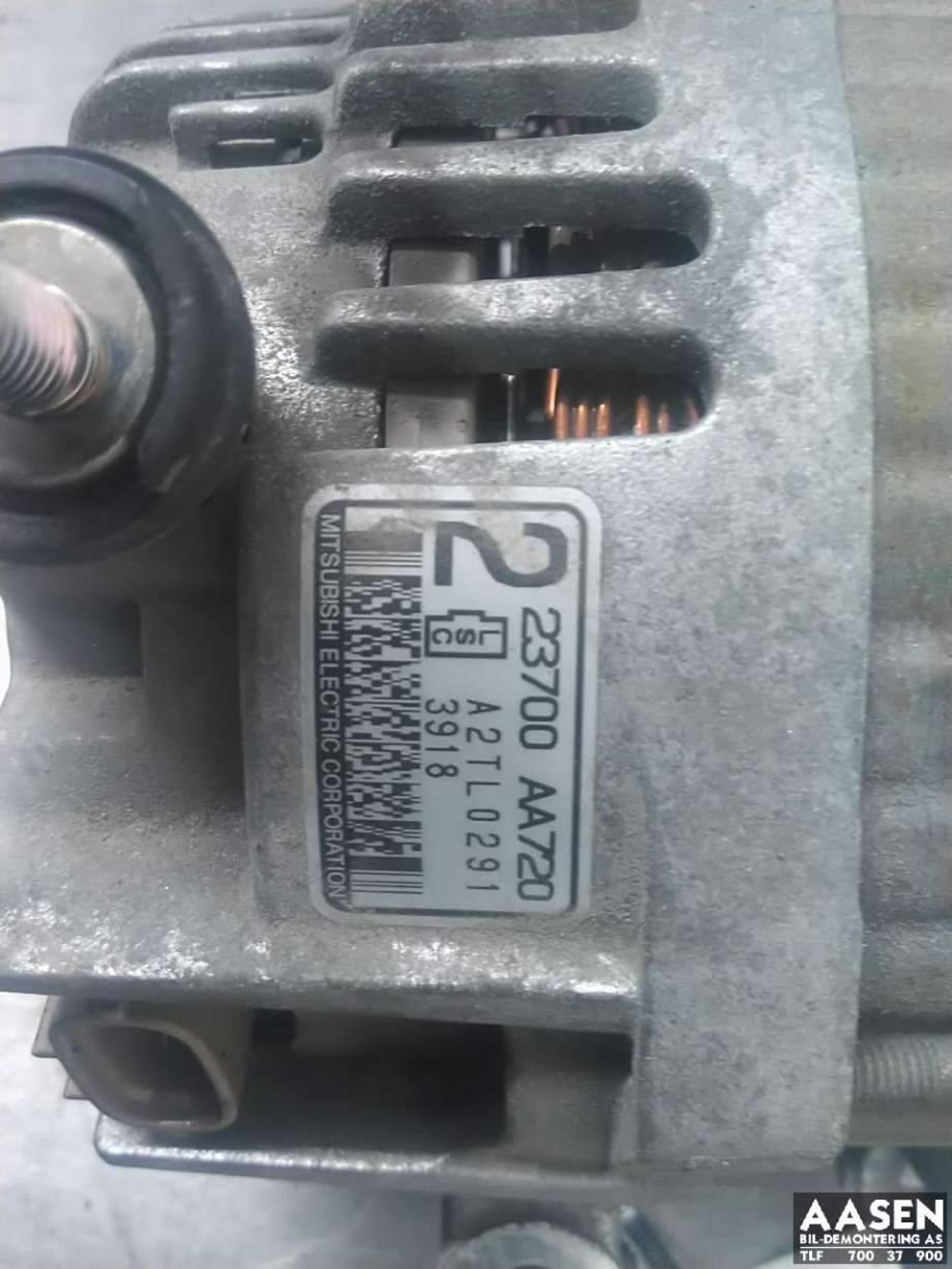 Dynamo til Subaru Impreza 2013-2017 (Type IV) (23700-AA720|A2TL0291|)
