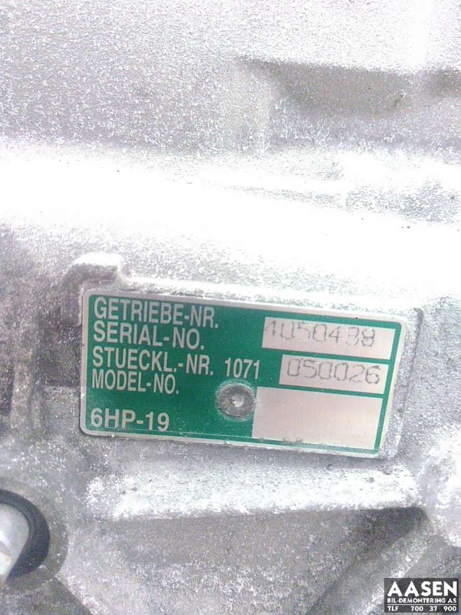 Girkasse 4WD hovedkasse til BMW 3-Serie 2005-2011 (E90/E91/E92/E93) (E90/E91/E92/E93) (24 00 7 590 123|24 00 7 590 124|)