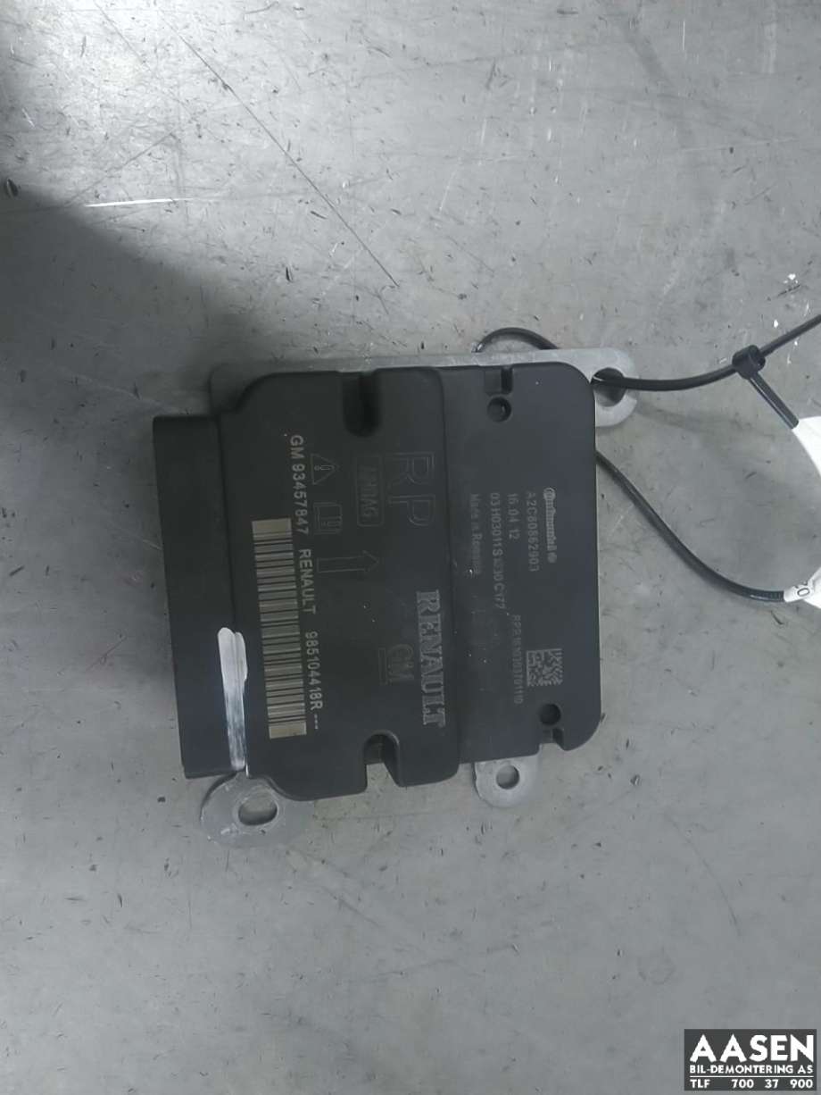 Airbag elektronikk til Fiat Talento, 2016-->>  (6000618469)