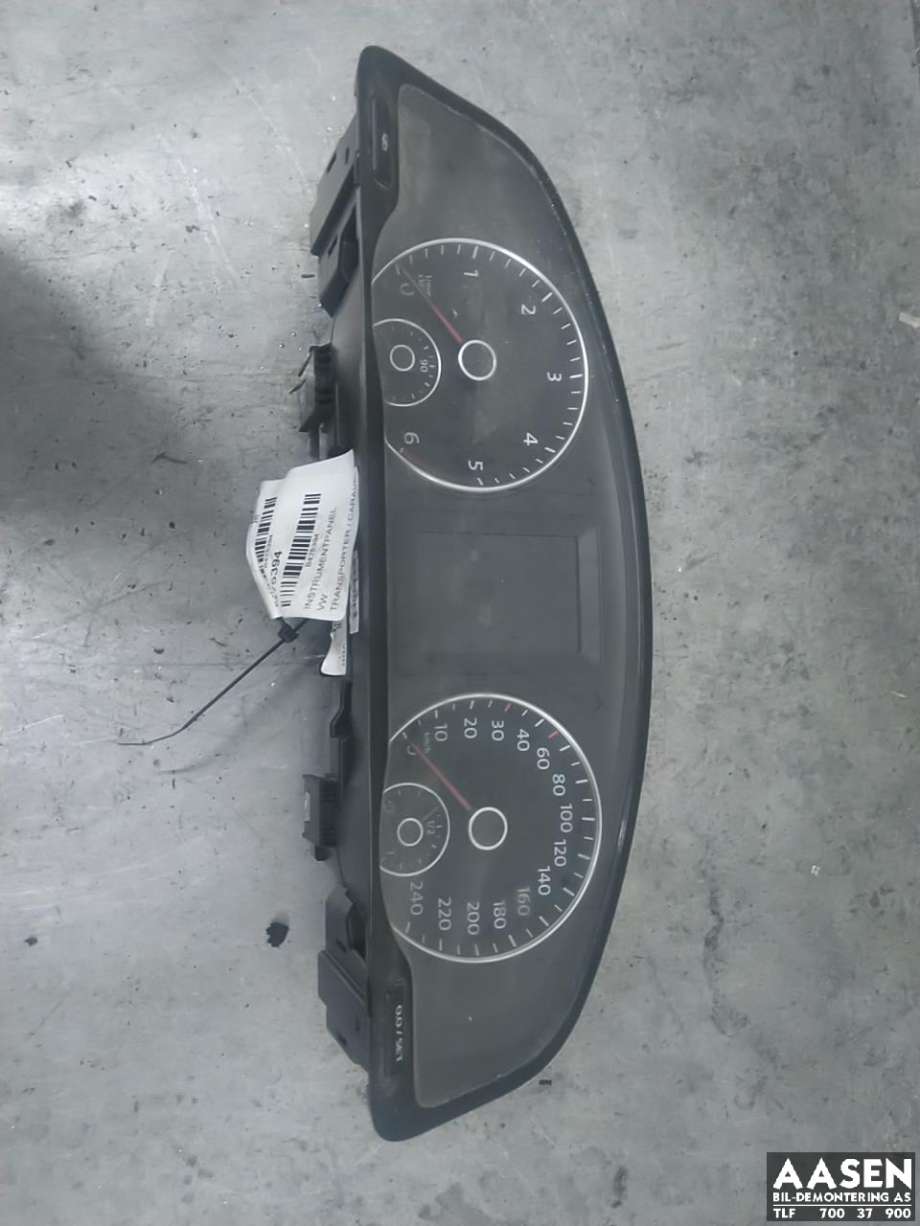 Instrumentpanel til VW Transporter / Caravelle, 2009-2015 (Fase 2) (T5) (T5) 