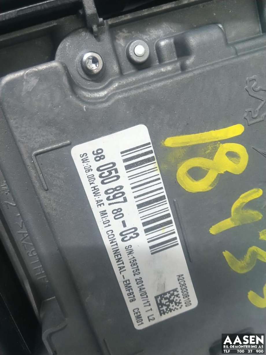 Bilstereo navigasjon skjerm til Citroën C4, Picasso 2013-2018 (Type II)  