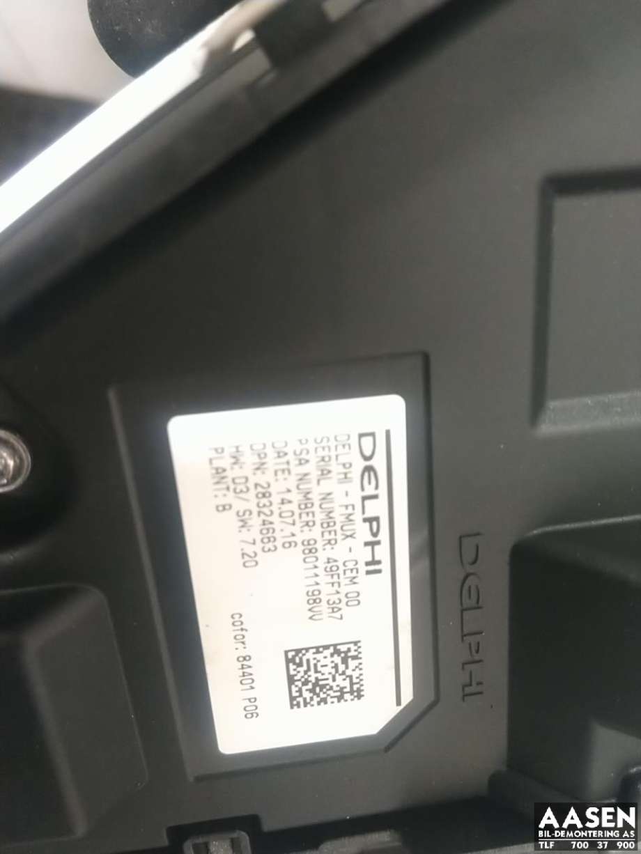Bilstereo navigasjon skjerm til Citroën C4, Picasso 2013-2018 (Type II)  