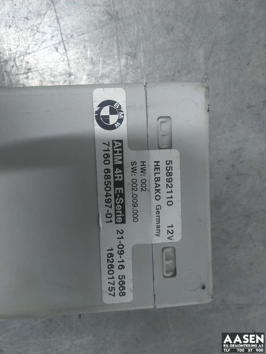 Styreenhet hengerfeste til BMW 3-Serie 2005-2011 (E90/E91/E92/E93) (E90/E91/E92/E93) (71 60 6 850 497|)