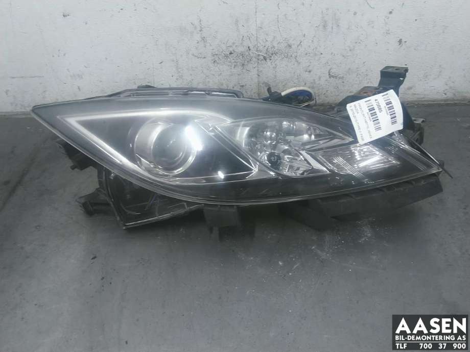 Frontlykt høyre xenon til Mazda 6, 2010-2013 (Type II, Fase 2) (GS7T51031N)