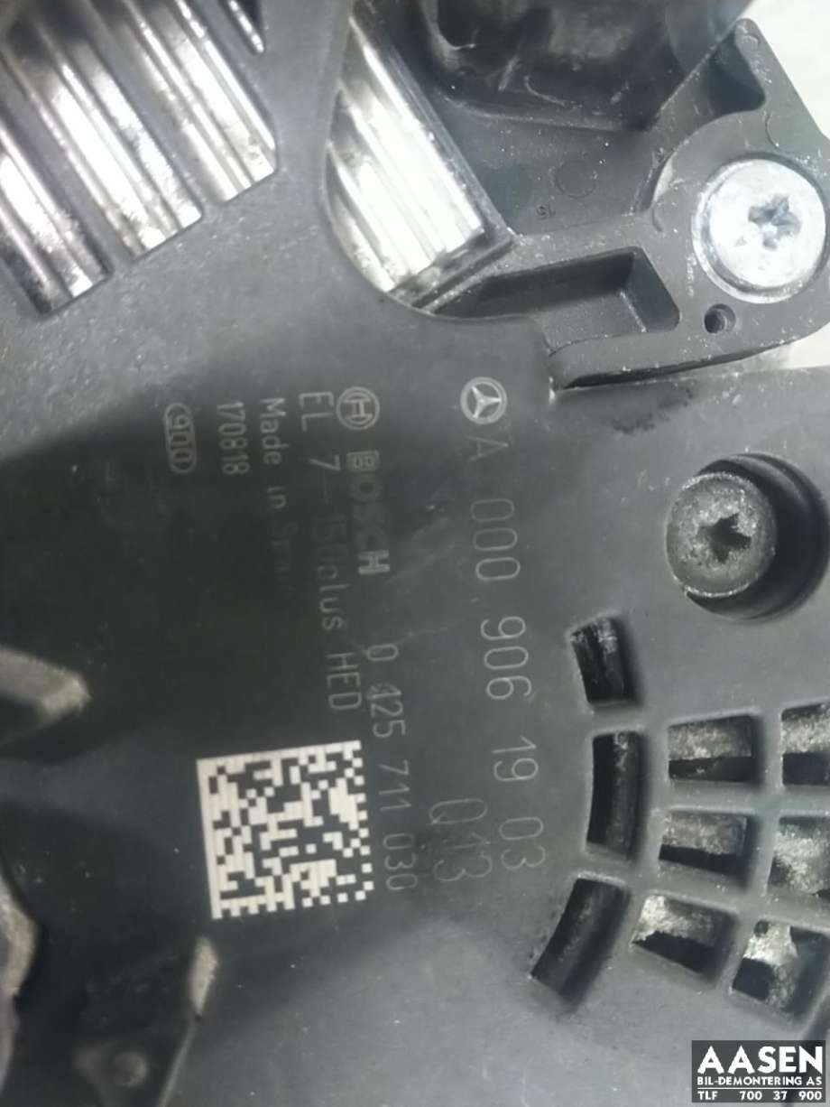 Dynamo til Mercedes CLA 2013-2019 (C117) (C117) (A 000 906 00 22|A 000 906 19 03|A 000 906 76 02)