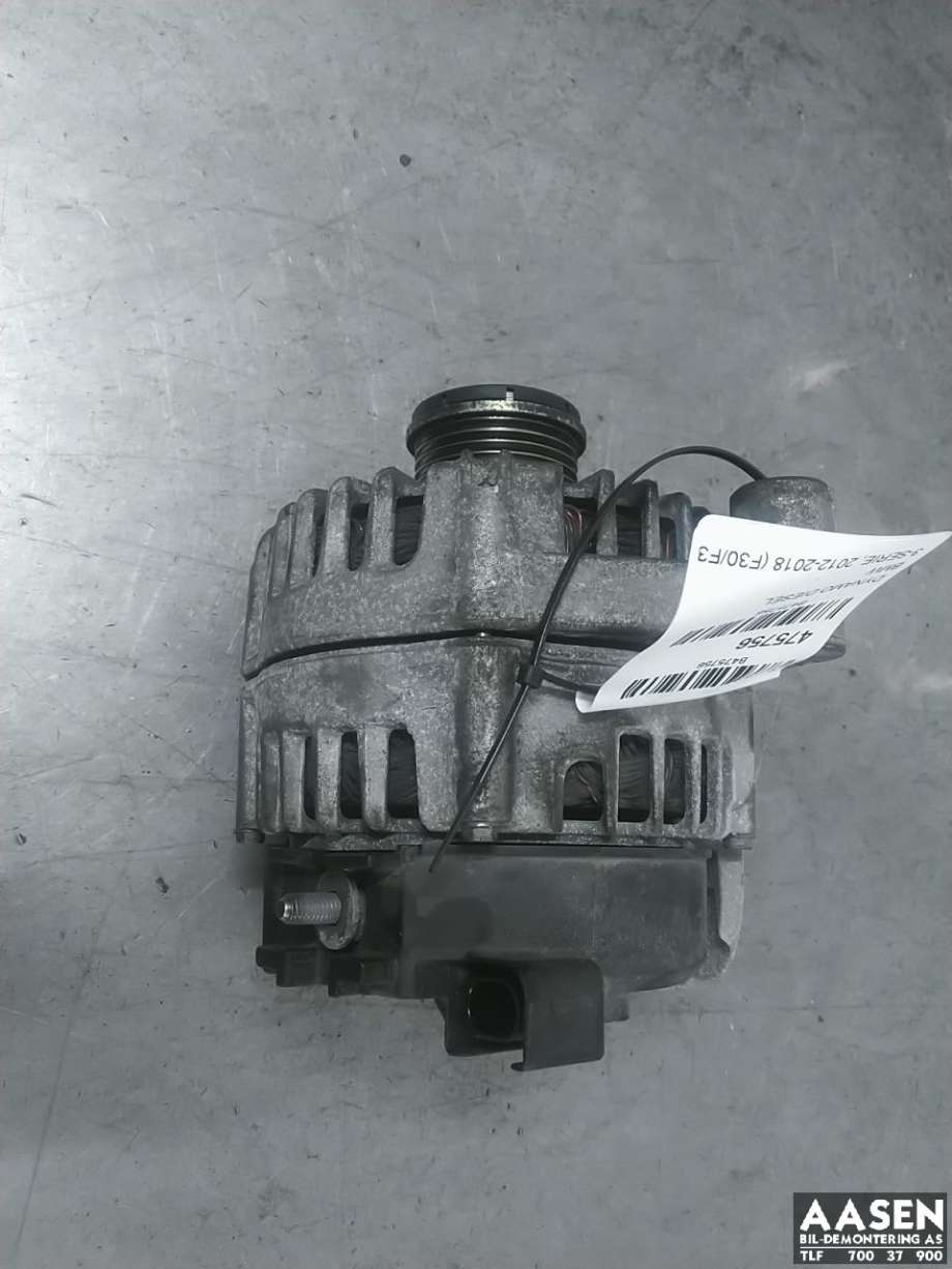 Dynamo diesel til BMW 3-Serie, 2012-2018 (F30/F31/F34) (F30/F31/F34) (12 31 8 578 609)