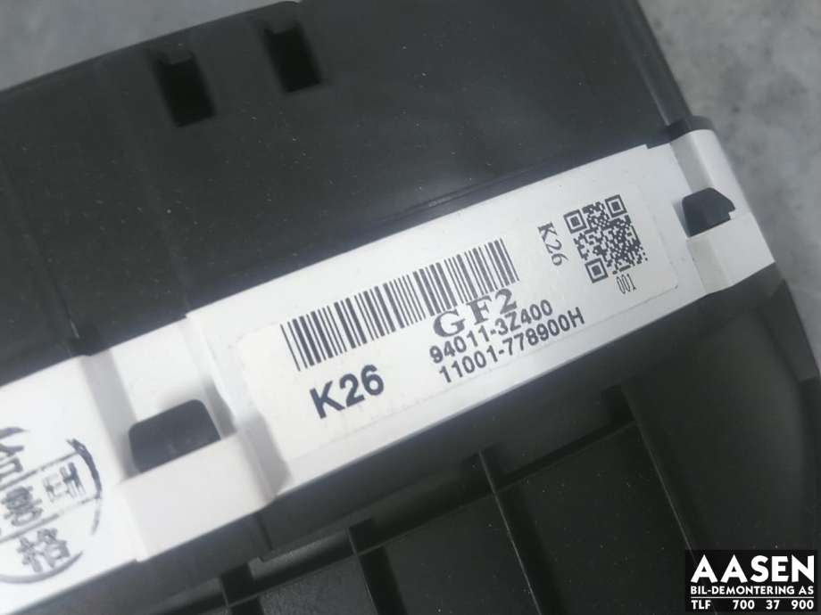 Instrumentpanel til Hyundai i40 2012-2017 (94011 3Z400|)
