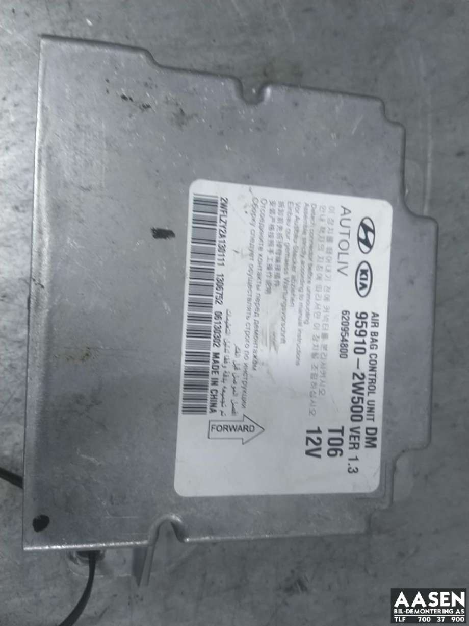 Airbag elektronikk til Hyundai Santa Fe, 2012-2020 (Type III)