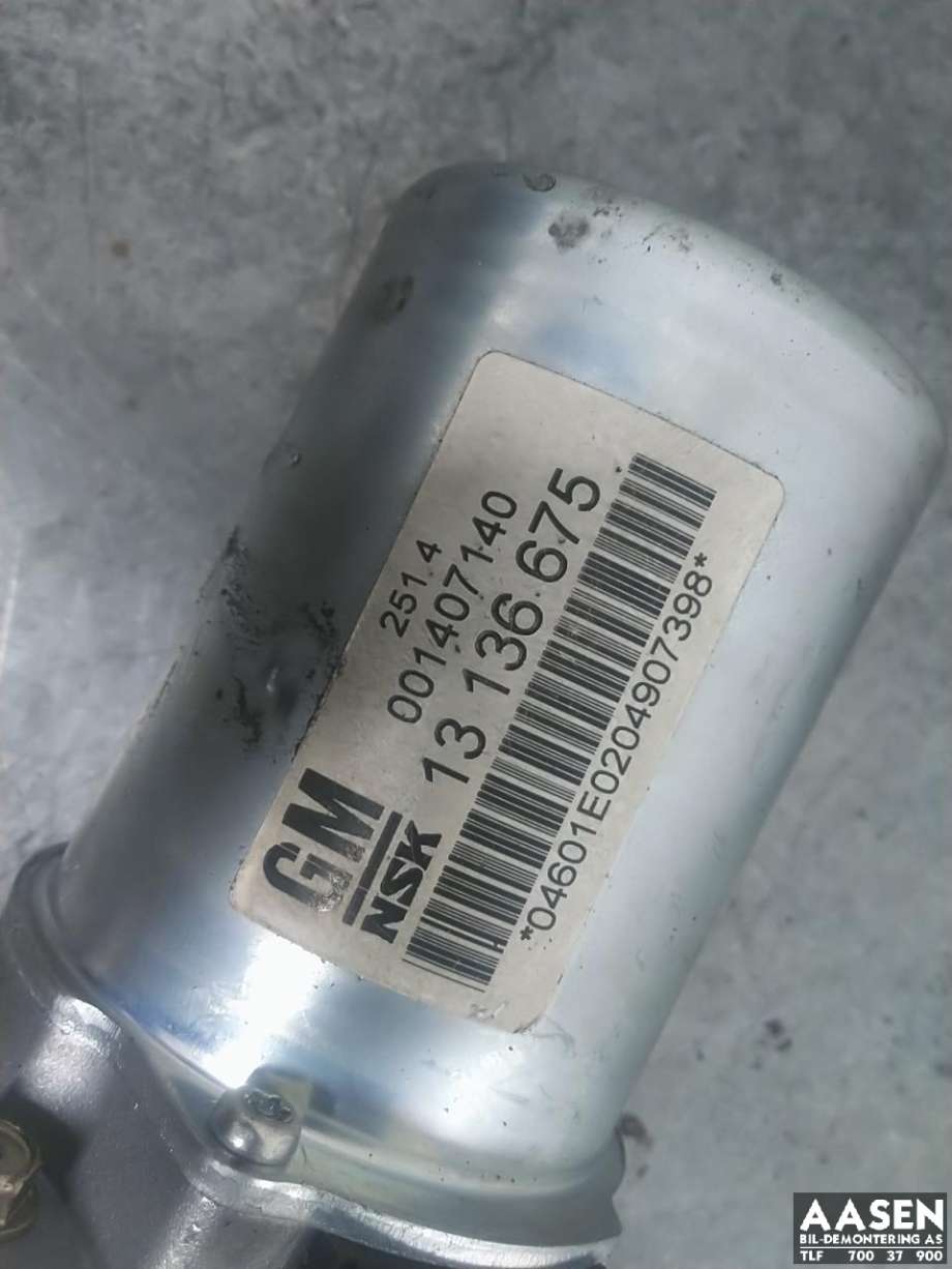 Rattaksel elektrisk servo til Opel Combo C 2002-2011  (93175517|)