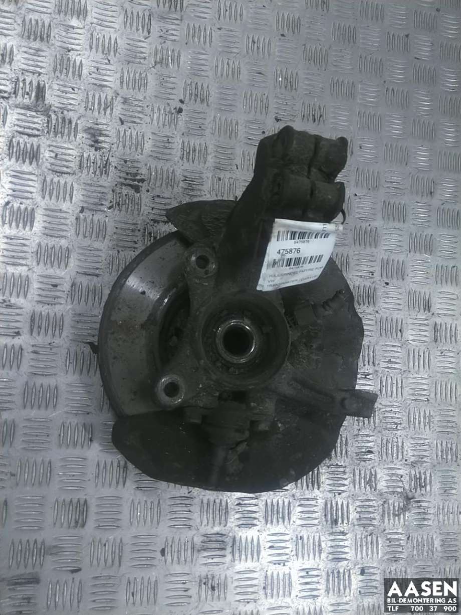 Hjulspindel høyre foran til VW Transporter / Caravelle, 2003-2009 (Fase 1) (T5) (T5) (7H0 407 258 G)
