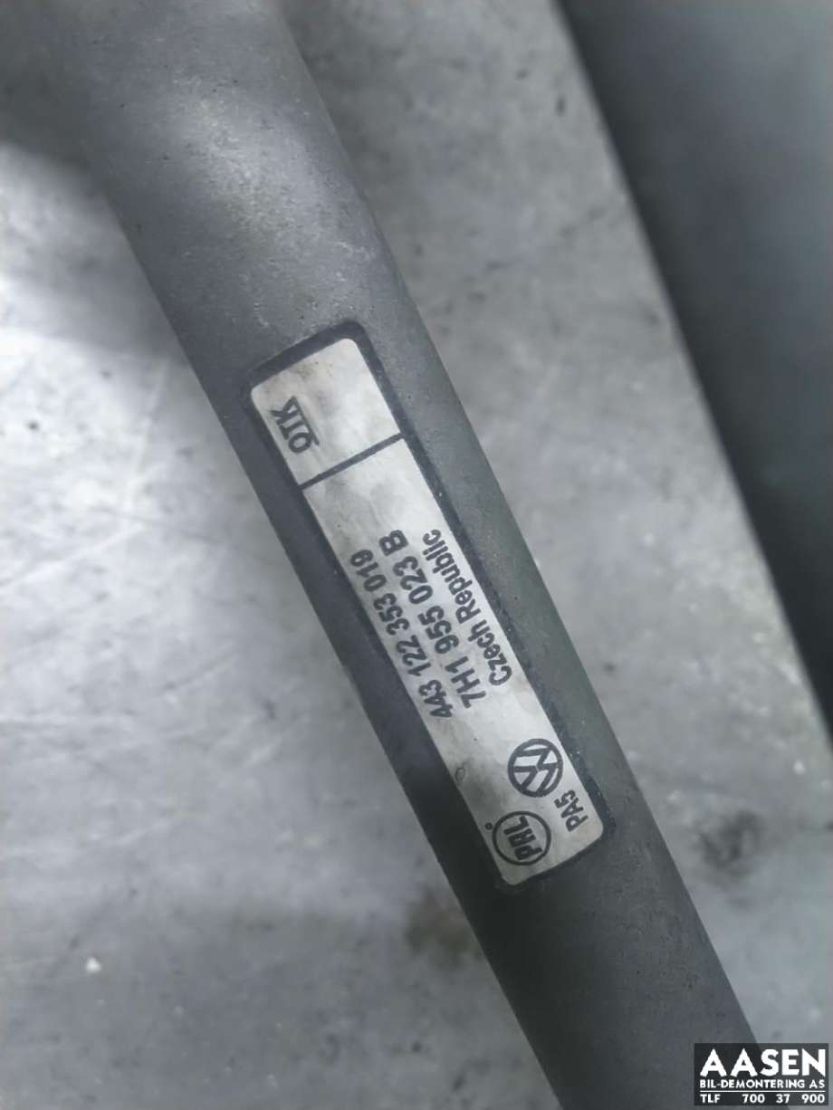Viskermotor frontrute komplett m/overføring til VW Transporter / Caravelle 2003-2009 (Fase 1) (T5) (T5) (7H1 955 603|7E1 955 603 C|7E1 955 113)