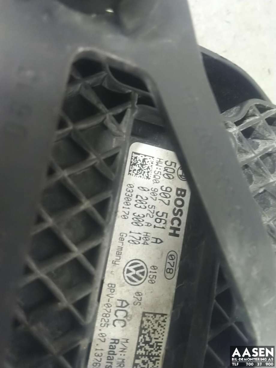 Sensor radar til VW Golf VII 2012-2017 (Fase 1)  (5Q0 907 561 B|)